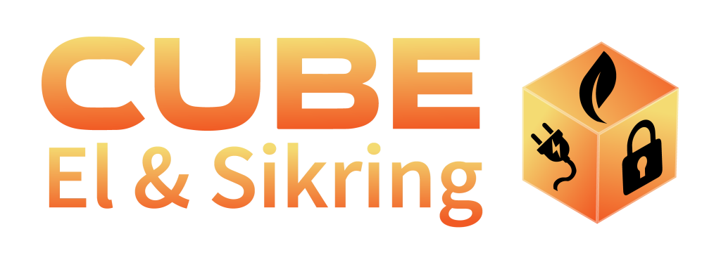 CUBE El & Sikring logo - Elektriker og låsesmed i København